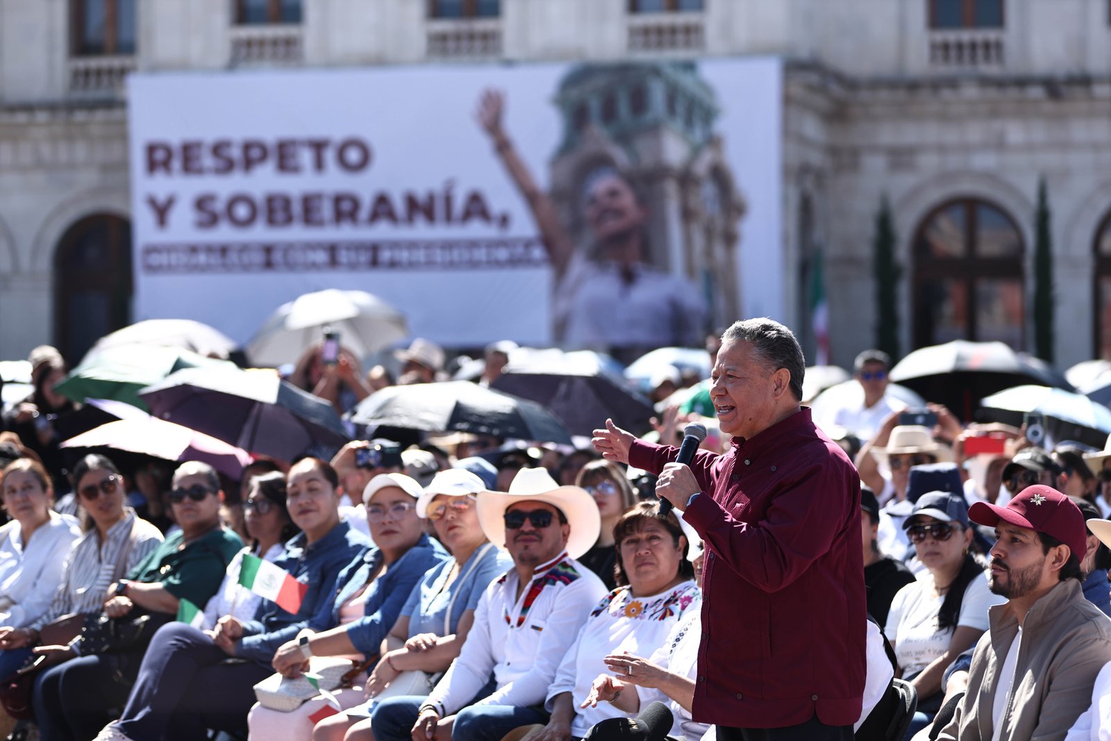 “Hidalgo está con usted”: el mensaje de Menchaca a Sheinbaum